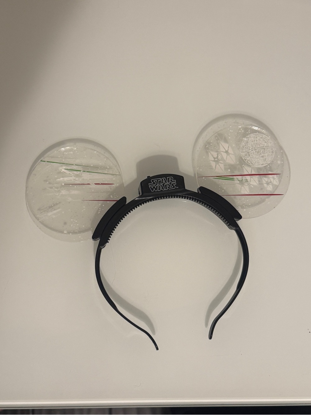 Star Wars Disneyland Clear Light-Up Ear Headband